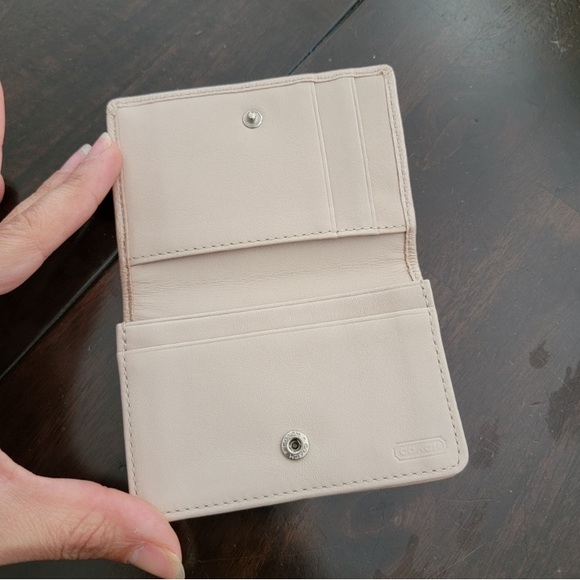 EUC Coach wallet and card holder, beautiful set - Picture 13 of 16